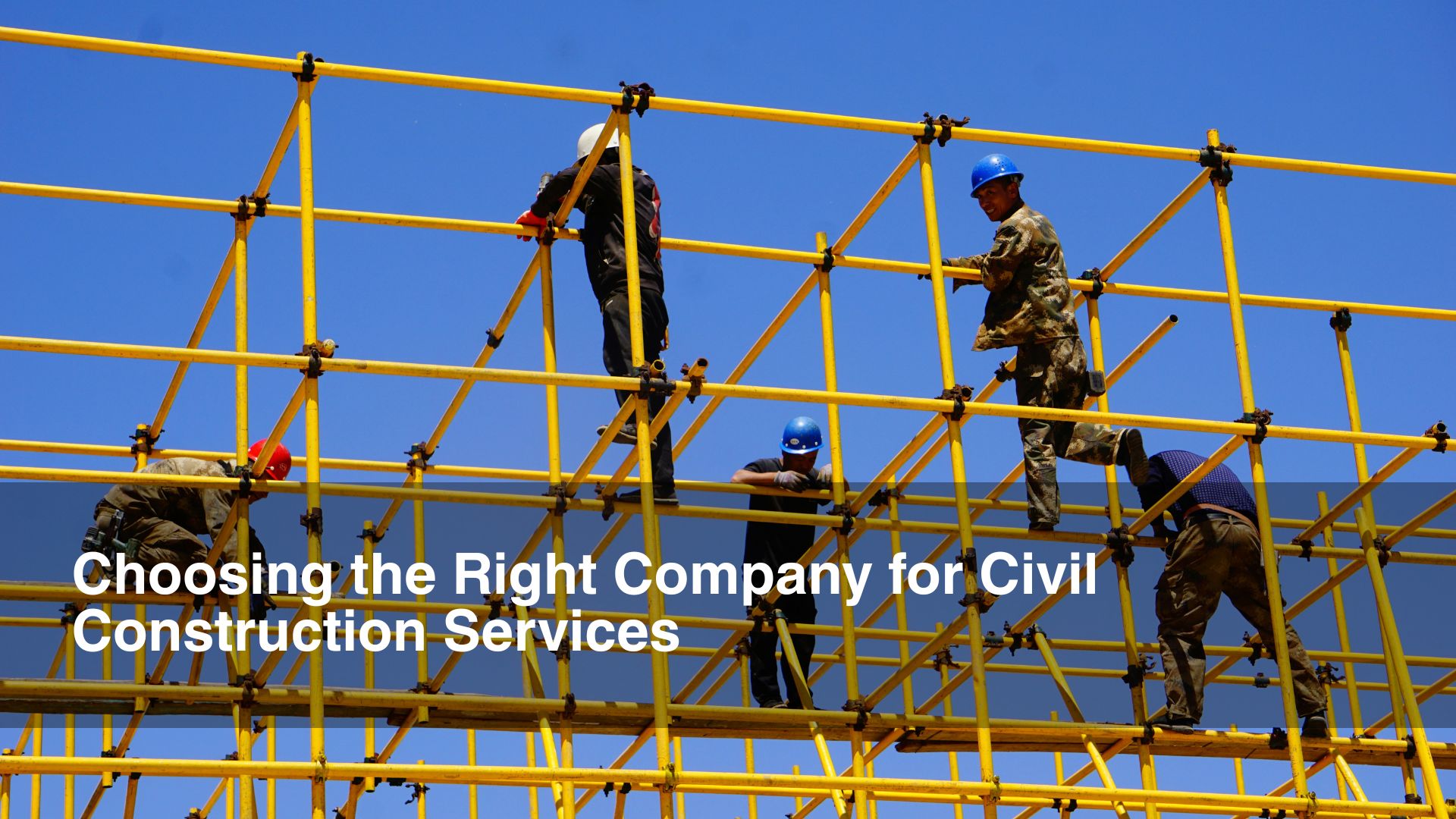 construction workers performing civil services